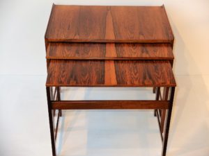 Tables Gigognes En Palissandre, Scandinave 1960