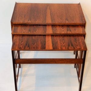 Tables Gigognes En Palissandre, Scandinave 1960