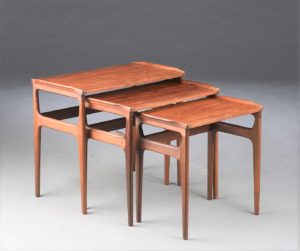 Table Gigogne Palissandre 1960, Danemark, Erling Torvits