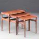 Table Gigogne Palissandre 1960, Danemark, Erling Torvits