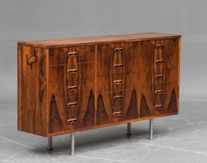 Commode Scandinave En Palissandre, 1960