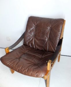 Fauteuil 1960 Scandinave, Modèle Hunter De Torbjorn Afjdal