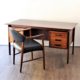 Kurt Olsen Fauteuil Model 223 Et Bureau Scandinave En Palissandre 1960