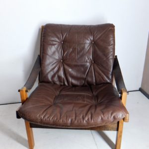 Fauteuil 1960 Scandinave, Modèle Hunter De Torbjorn Afjdal