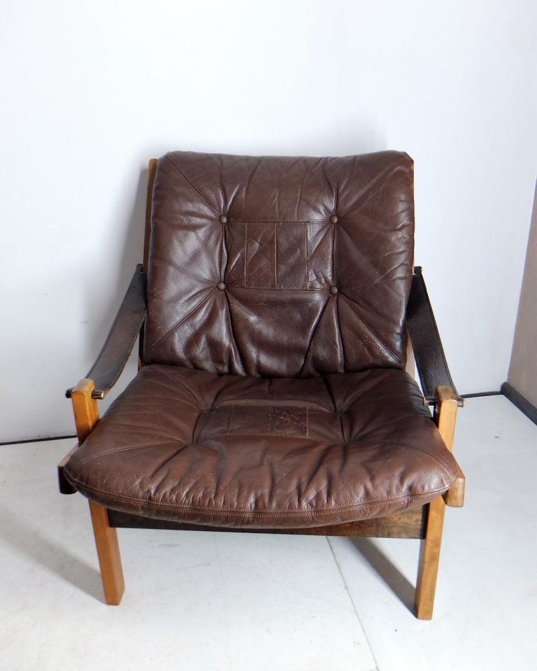 Fauteuil 1960 Scandinave, Modèle Hunter De Torbjorn Afjdal