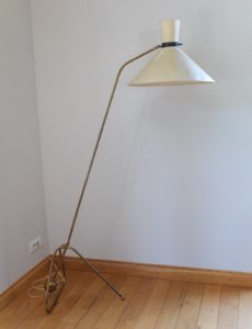 Lampadaire à balancier 1950