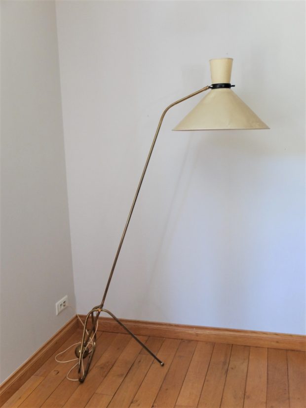 Lampadaire à balancier 1950