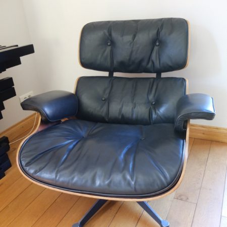 Lounge chair Eames 1970 en palissandre