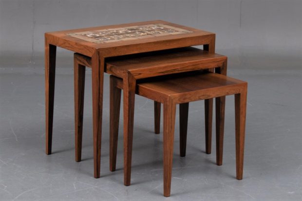 tables gigognes scandinave